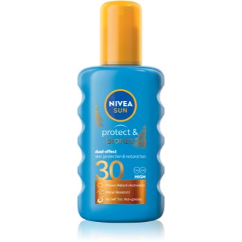 NIVEA SUN Protect & Bronze spray de corp pentru un bronz intens SPF 30 - imagine 2